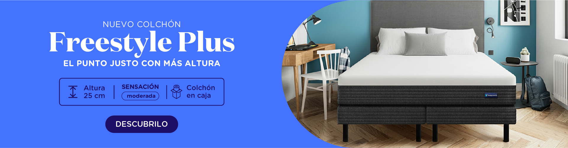 colchón freestyl plus